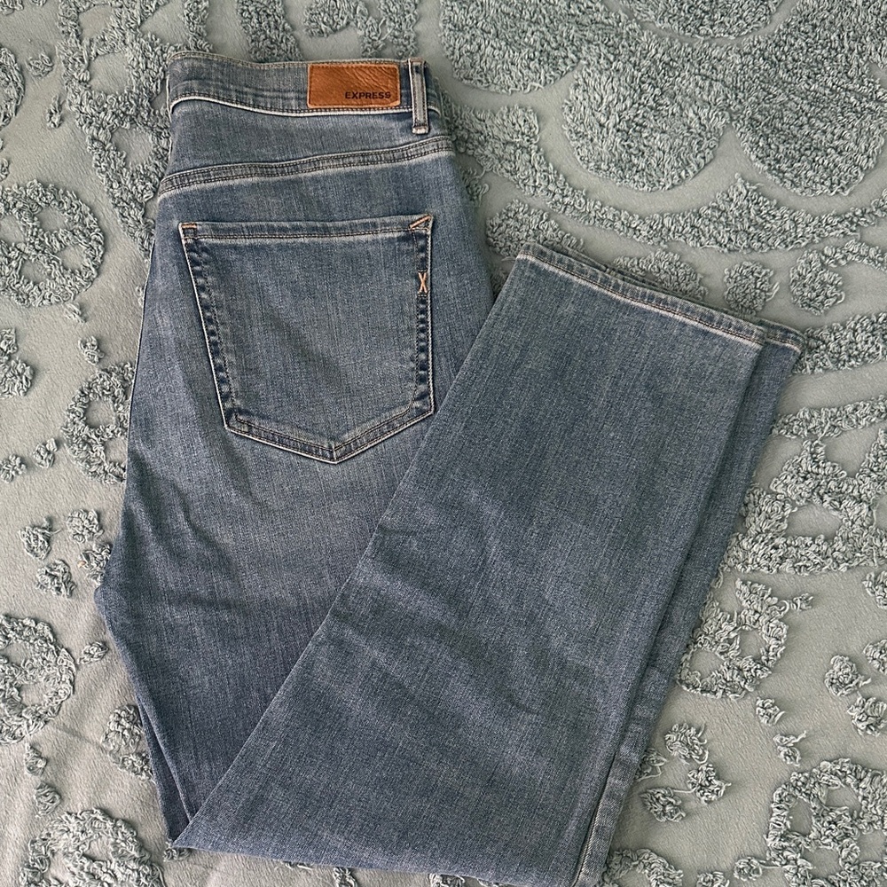 Express Women's Mom Jean Super High Rise Jeans